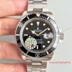 Classic Model Swiss Replica Rolex Submariner Watch 16610 SS Black